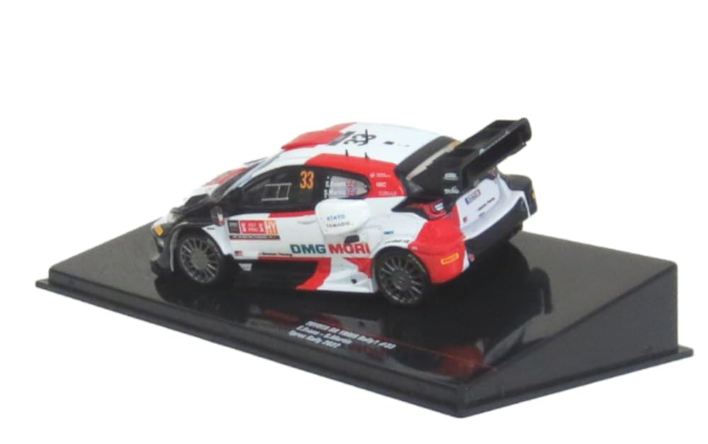 Ixomodel B Toyota GR Yaris RALLY1 22 Ypres Rally #33 E. Evans/S. Martin 1/43 scale model RAM873