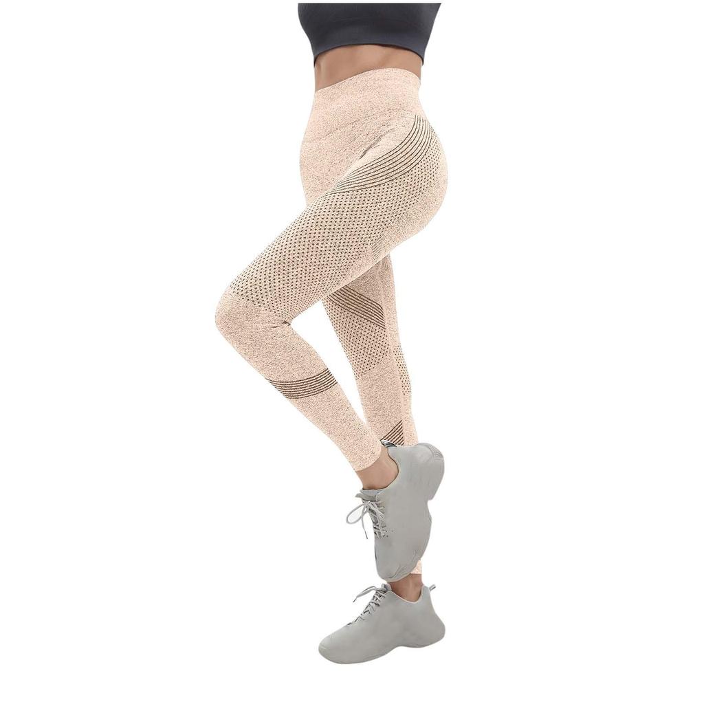 TY Hochtaillierte Nahtlose Yogahose - Po-Hebend, Enganliegend, Hochelastische Fitness-Leggings