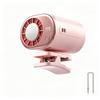Portable Waist Fan with USB- Rechargeable, Digital Display, 8-12 Hours Battery Life, Wearable Clip- Fan for Outdoor Activities and Travel