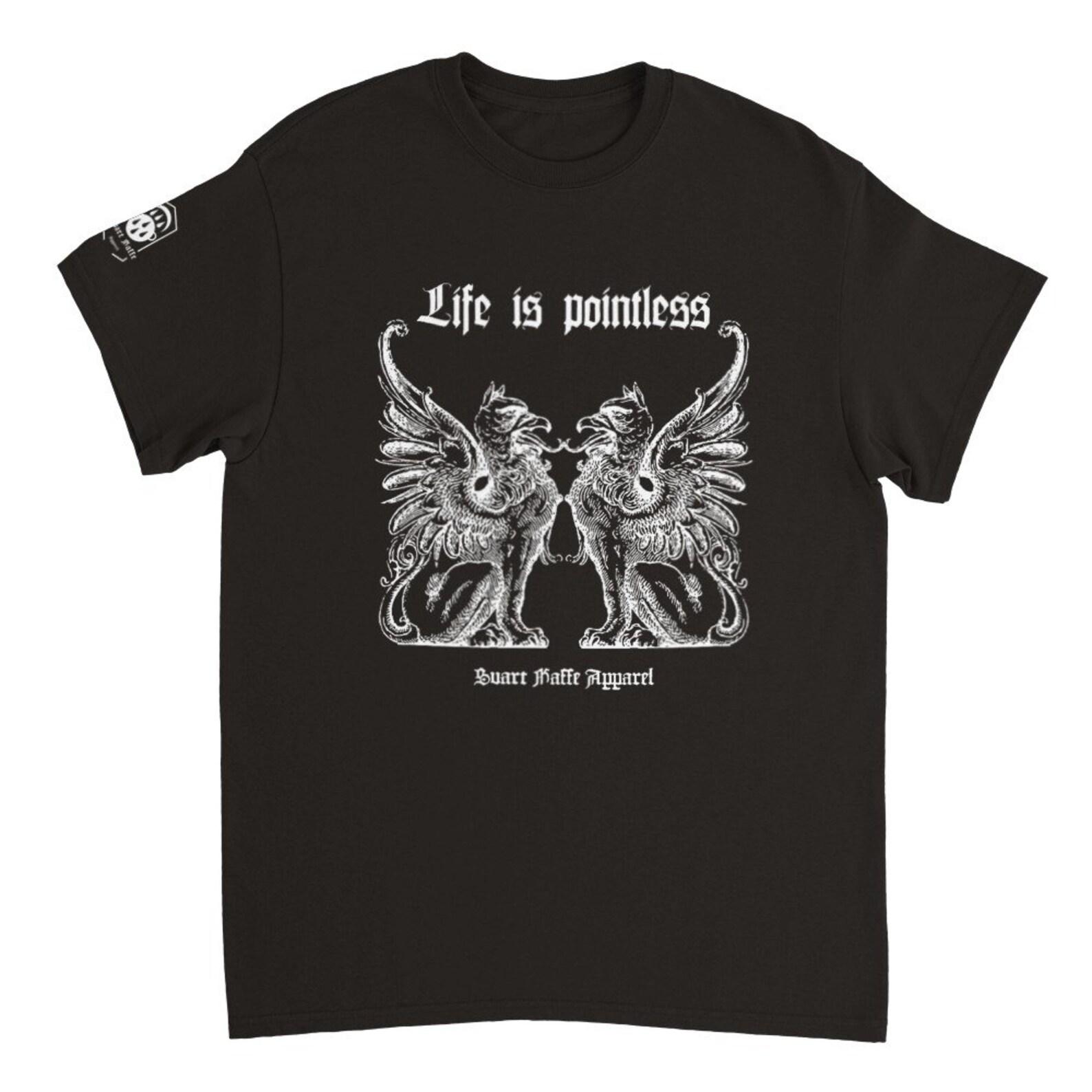 Life Is Pointless (regular) Classic Unisex Crewneck T-shirt | Gildan 64000 S