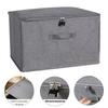 Kleideraufbewahrungsbox mit Reißverschluss Große Kapazität Faltbare Kleider Quilts Organizer Tasche Schrankorganizer Unterwäsche Aufbewahrungsbox