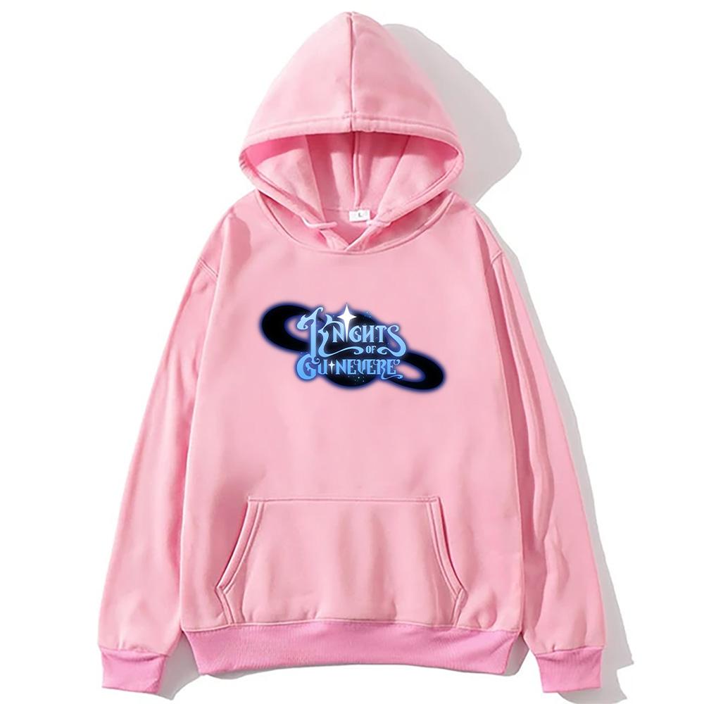 

Casual Hoodies Knights of Guinevere Thriller Cartoon Print Clothes Long Sleeve Loose Women Men Outerwear Coat Top Streetwear 3XL