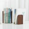 Beech Walnut Nature Wooden Bookends Display Holder Book Support Rack  Desk Storage