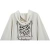 Vans Sudadera con capucha informal holgada con logo de letras para hombre Sudaderas Off-White VN0A54OS3KS