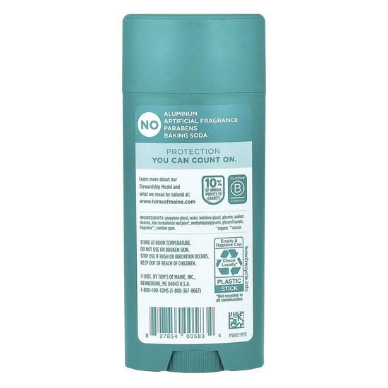 Tom's of Maine Deodorant Aluminum Free Coconut Mango Scent