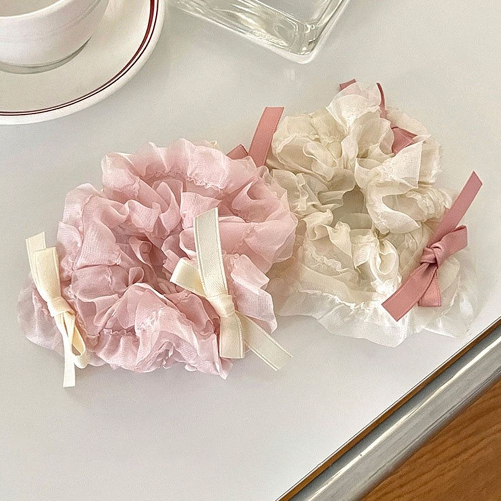 

Аксессуары Бант Волосы Скручивания Женское кольцо для волос Корейский стиль Веревка для волос Балеткор Держатель для хвоста