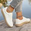 Fashion 2025 Fashion Ladies Shoes Front Lace-up Women's Vulcanize Shoes New Non-Slip Comfortable Best Seller Classic Casual Shoeszapatos
