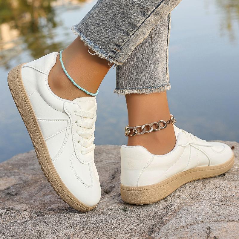 Fashion 2025 Fashion Ladies Shoes Front Lace-up Women's Vulcanize Shoes New Non-Slip Comfortable Best Seller Classic Casual Shoeszapatos