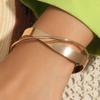Irregular Geometry Metal Adjustable New Design Gold Plated Mobius Bracelet Women's Luxury Gifts Bracelet for Women Punk Jewelry