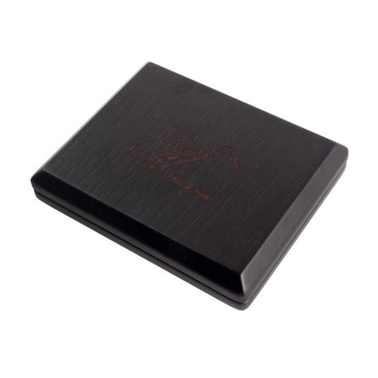 Clarinet Reed Case 10 Slots Saxophone Clarinet Holder Box with Magnetic Closure for Alto Tenor Soprano Saxophone Reeds