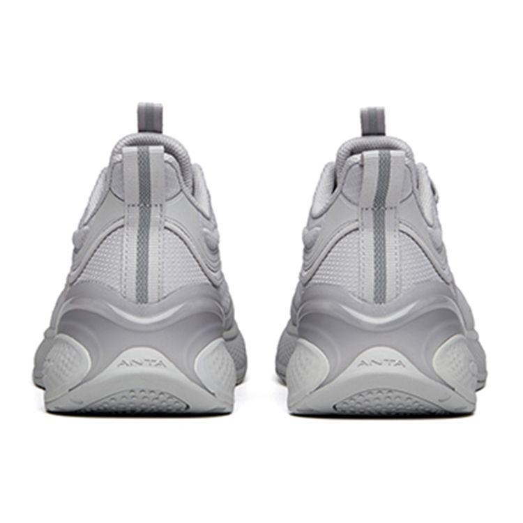 Anta C37 2.0 FW Sports Shock Absorption Non-Slip Wear-Resistant Low-Top Running Shoes Men sneaker Cloud-Gray 112215538R-4