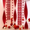 Red Double Happiness Pendant Festive Door Curtain Hanging Decor  Bedroom