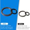 2PCS Seal 91214-RNB-A01 91212-PNC-004 Crankshaft Oil Seal for Honda ACCORD CIVIC CR-V, for ELEMENT HR-V, for ACURA CSX ILX RDX RSX TLX