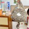 Cute Cat Plush Backpack With Tail Design Tote Bag Suitable For Commuting Daily