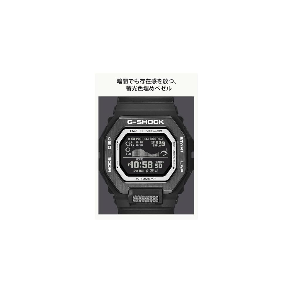 [Casio] G-Shock Watch 【Domestic Genuine Product】 G-LIDE "SURFRIDER FOUNDATION JAPAN" Collaboration Model, Environmentally Friendly Materials, GBX-100S