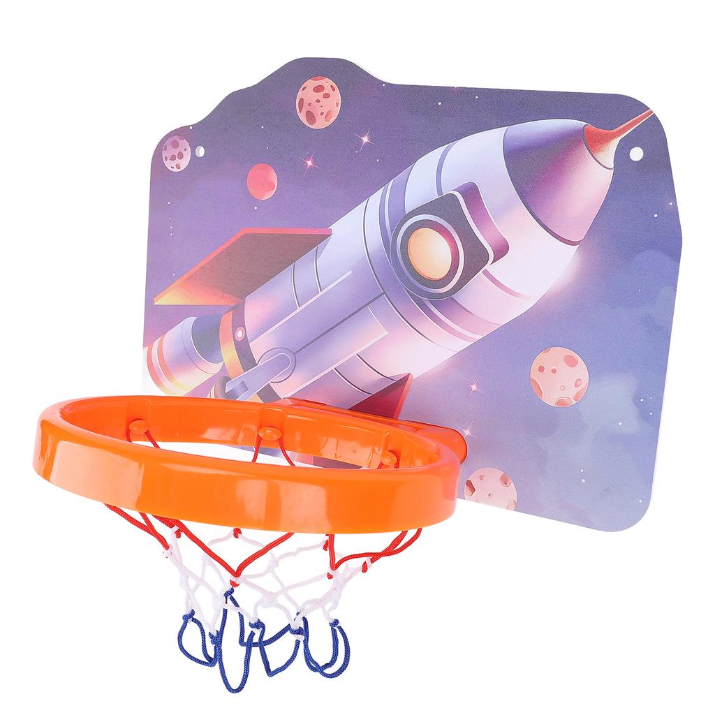 Kinder Basketballkorb Indoor Ohne Bohren Hängend Indoor Basketballziel Spielzeug Höhenverstellbar Cartoon
