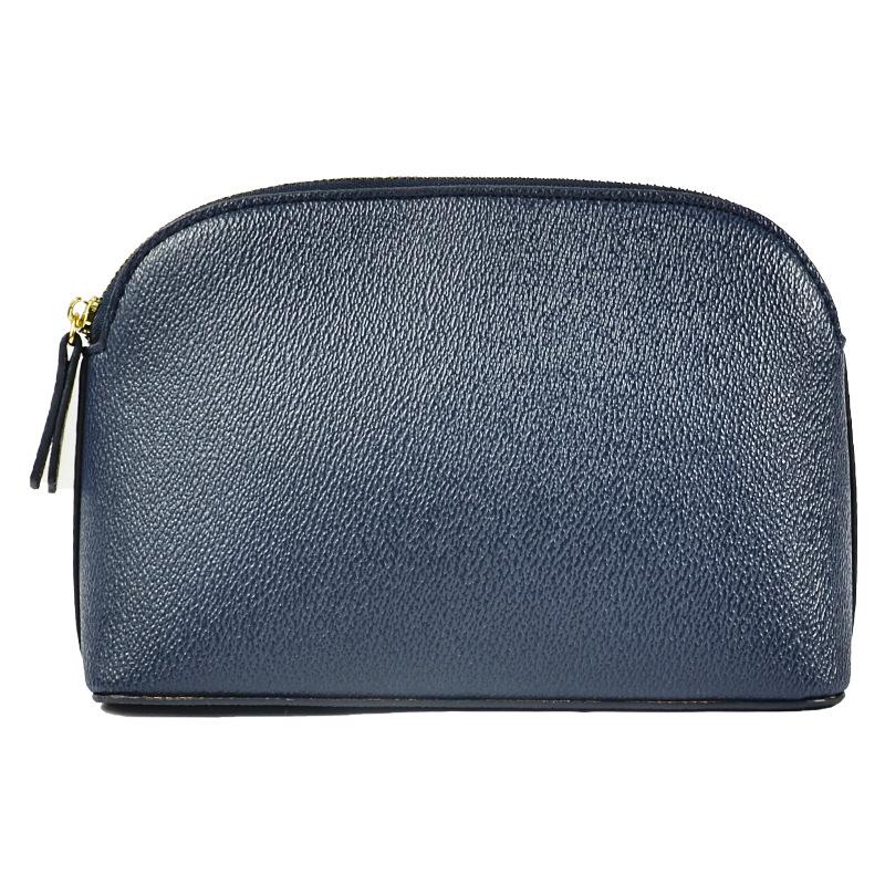 Cosmetic Bag High-end Textured Leather Shell Exquisite Dinner Portable Storage Cosmetic Bag