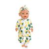 Children's 18-Inch Doll Dress-Up Onesie with Zipper and Accessories