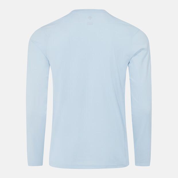 DESCENTE Training Turflite Long Sleeve T-Shirt Blue Sr123Ttl11