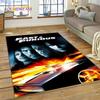Alfombra para el Suelo más Reciente de la Película Fast & Furious X 10 Vin Diesel para Sala de Estar, Dormitorio, Decoración del Hogar, Decoración Antideslizante para Sofá, Felpudo