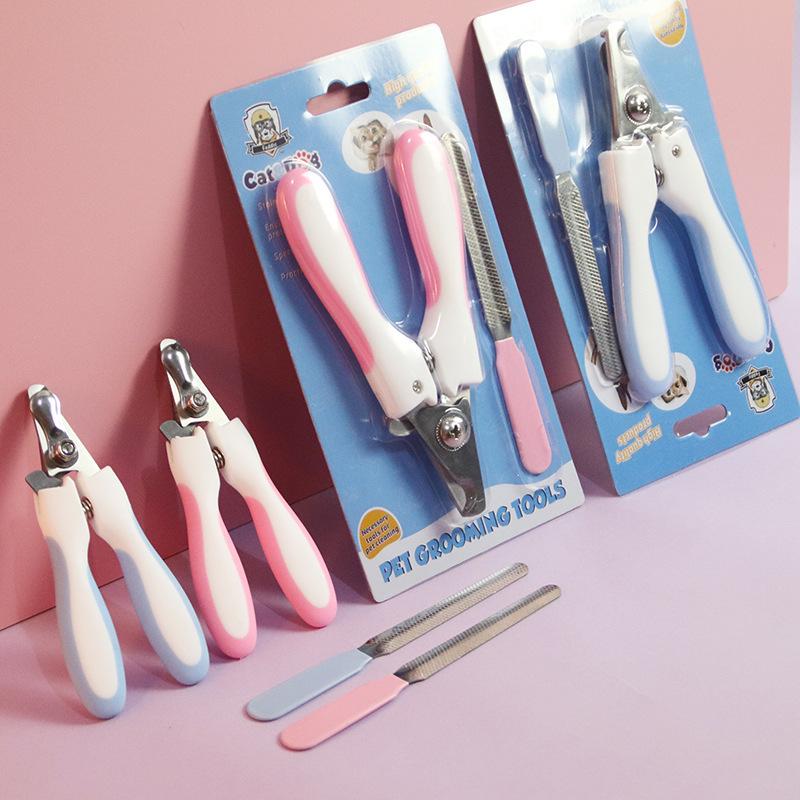 Universal Stainless Steel Pet Nail Clippers for Cats and Dogs