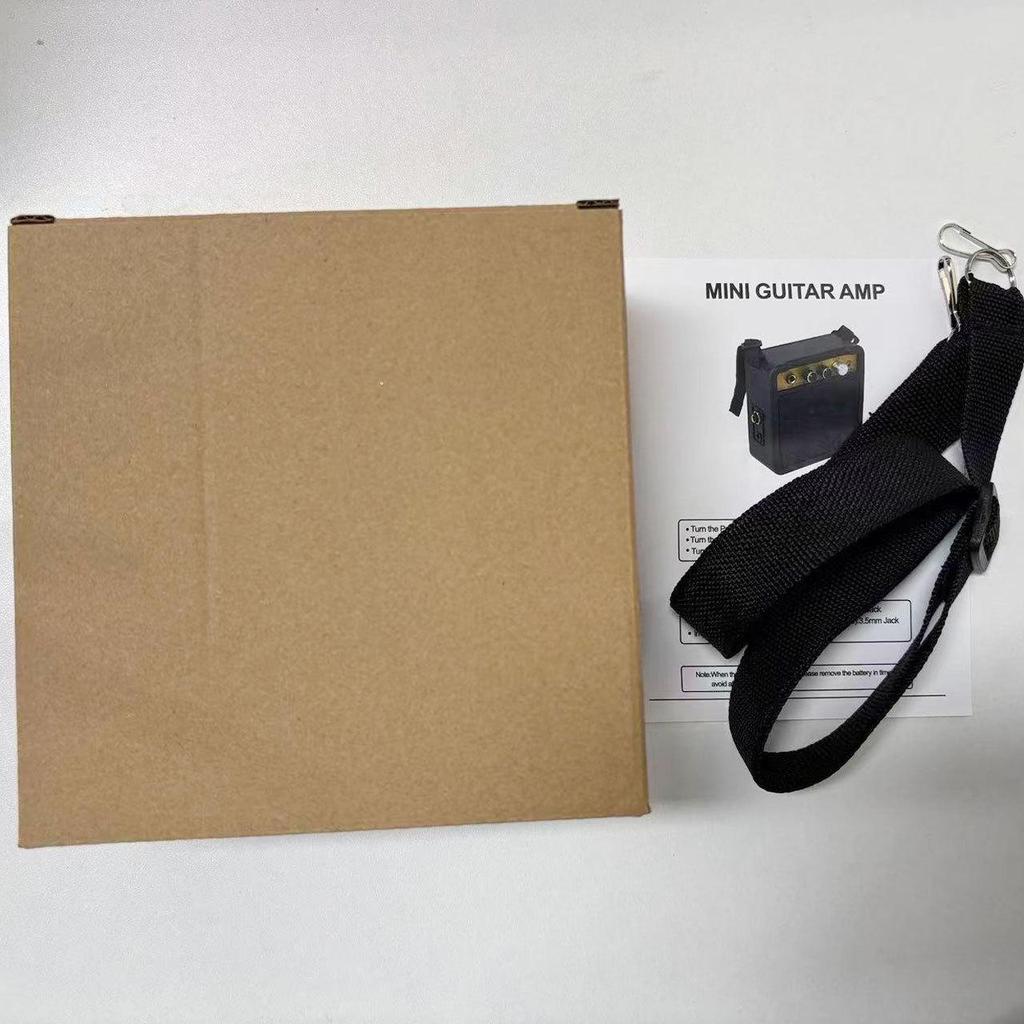 5W Mini Electric Guitar Amplifier Speaker Set with Bass Accessories