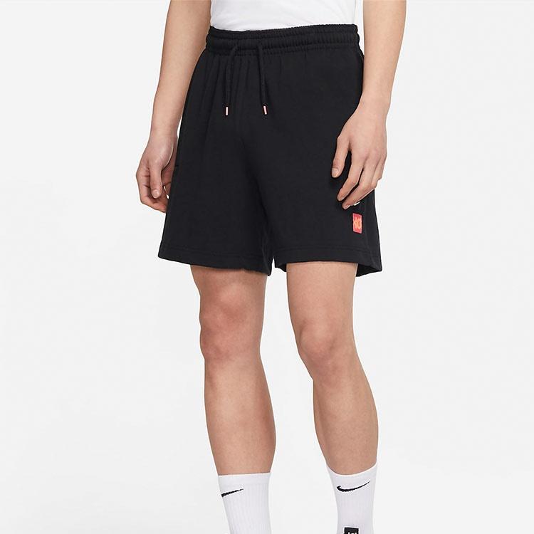Men's Nike KD Durant Basketball Sports Training Loose Breathable Knit Shorts Black CV2410-010