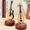 Nordic Style Miniature Instrument Music Box Figurines - Violin Guitar Saxophone Creative Home Decor Gifts Craft