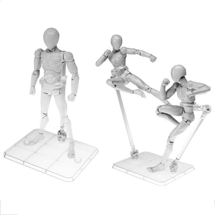5/10/20PCS Action Figure Stand for HG/RG Gundam 1/144 Toy,Color Assembly Action Holder Base Display Model Support Stand