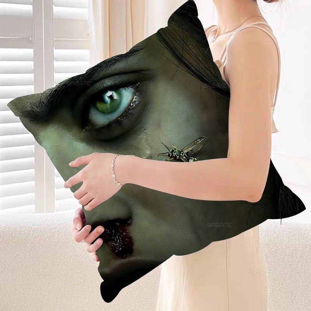 Psychological Horror Series Yellowjackets Pillow Gift Home Office Decoration Pillow Bedroom Sofa Car Cushion CoverPillow Case
