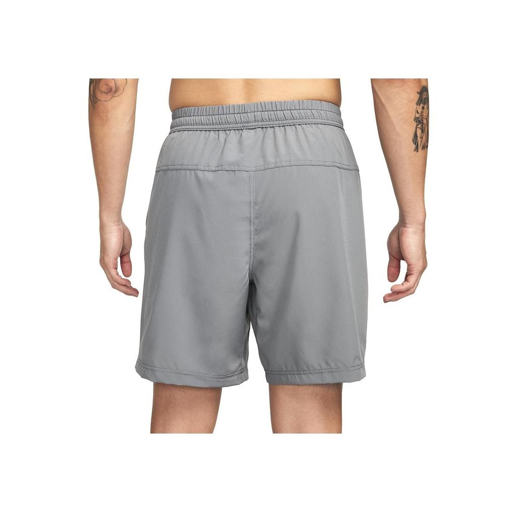 Nike Solid Color Logo Print Elastic Waist Sports Casual Shorts Men bottoms Charcoal-Grey DV9858-084