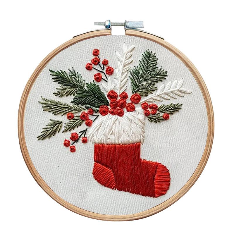 

Наборы для начинающих вышивальщиц, вышивка крестом, рукоделие, рождественский подарок, домашний декор Style 10