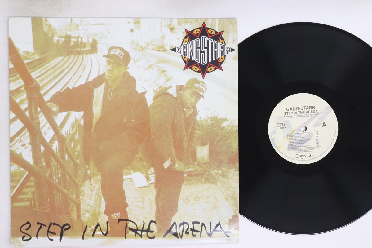 

LP Record GANG STARR Step In The Arena 3217981 CHRYSALIS Europe Rap HipHopRB Used
