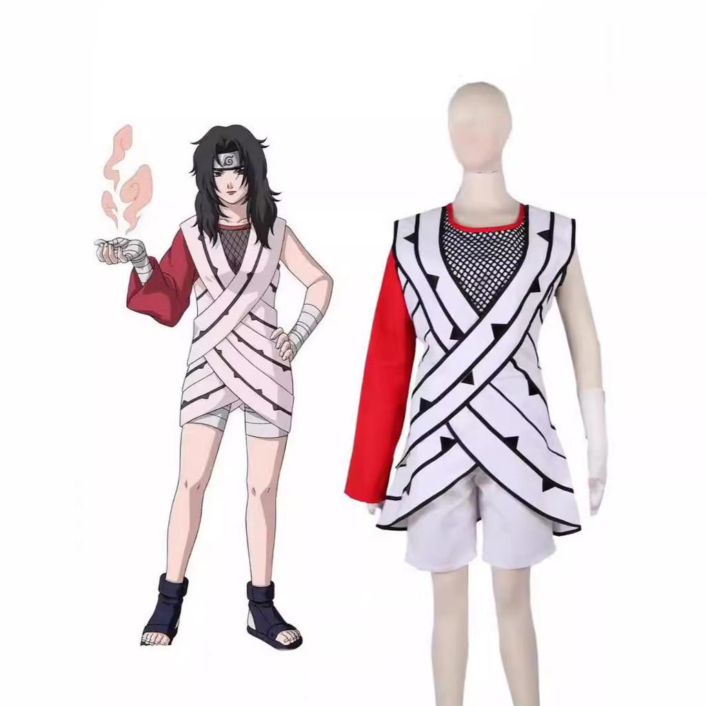 Stylish Naruto Cosplay Outfit For Women In Evening Red Ideal For Stage Performances