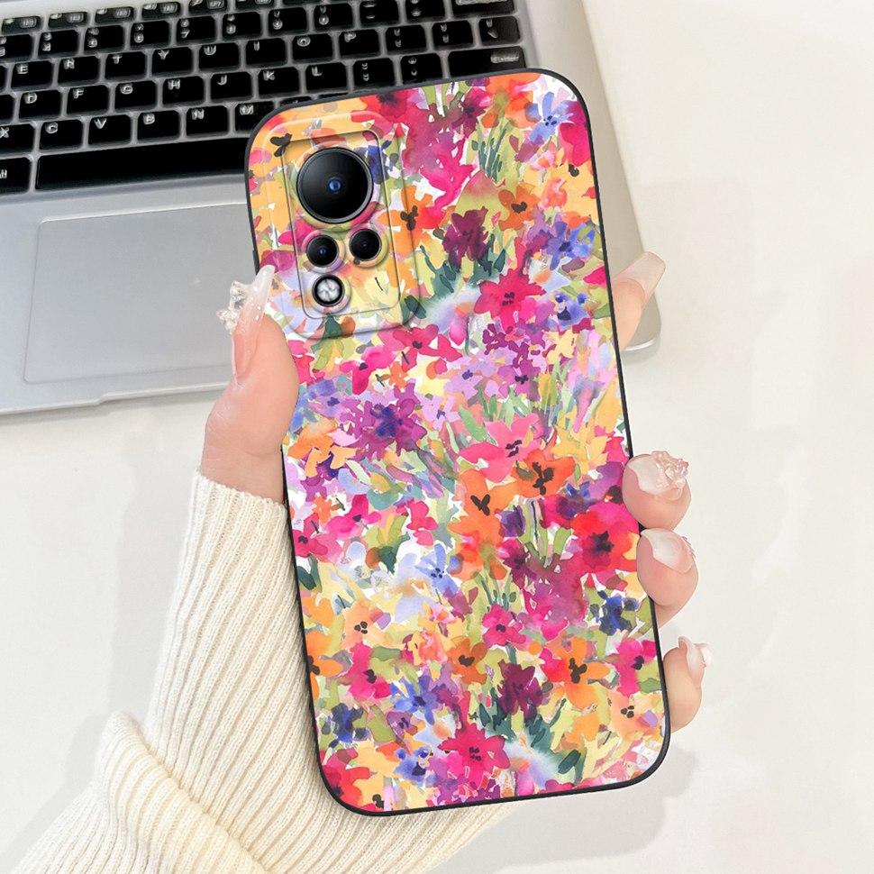 For Infinix Note 11 Case X663 X663B Cover Silicone Soft TPU Fundas Pretty Girl Phone Cover For Infinix Note 11 Note11 Capa Shell
