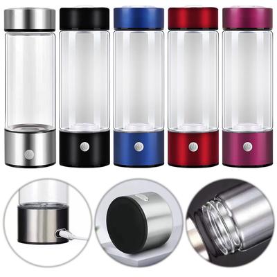 420ml Hydrogen Water Bottle Hydrogen-Rich Water Cup Electric Hydrogen Rich Water Generator Bottle for Home/Office/Travel