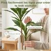 Artificial Cordyline Tree in Pot, 90 cm, 29 Leaves, PEVA