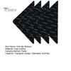 4Pcs Double Sided Rug Pads Triangular Design Washable Anti-Slip Grips Strong Adhesion Rug Stickers for Hardwood Floors