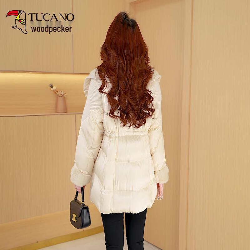 TUCANO Women's Thickened Duck Down Winter Jacket