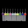 10Pcs 1.1 2.0mm Tungsten Carbide Micro Drill Bits Set Tool for PCB Print Circuit Board