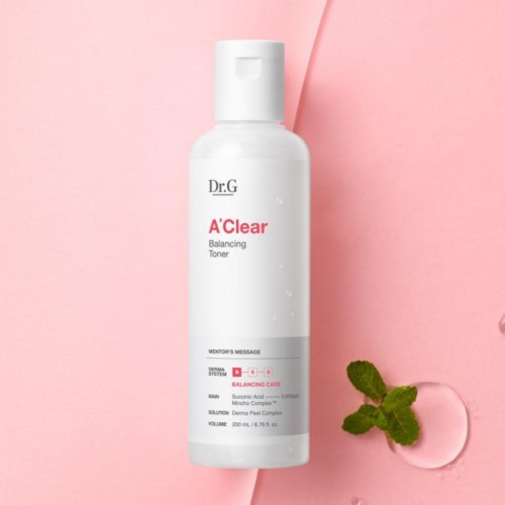 Dr.g Aclear Balancing Toner 200ml FREE