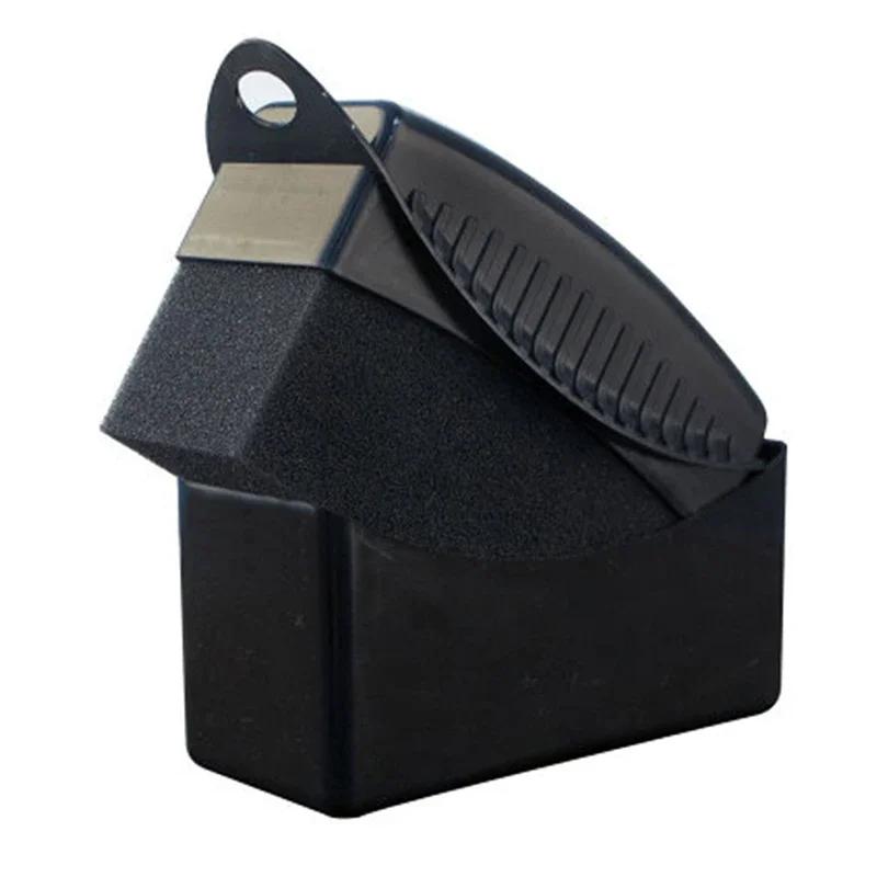 2Pcs Car Tire Waxing Polishing Cleaning Wiper Washing Brush Tire Tyre Wheel Rim Trim Contour Detailing Dressing Shine Pad Sponge