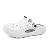 Men EVA Water Slide Sandals Quiet Thick Sole Outdoor Beach Bathroom Slippers Lightweight Summer Shoes for Outdoor Walking Travel