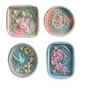 Flowering Period Fine Embossed Lacquer Seal Head Shaped 3D Modeling Hand Account Envelope Sealing Wax Sealing Decoration