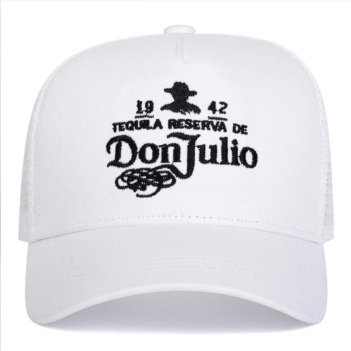 

Unisex Don Julio Letter Embroidery Baseball Net Caps Spring And Summer Outdoor Adjustable Casual Hats Sunscreen Hat Sports Cap