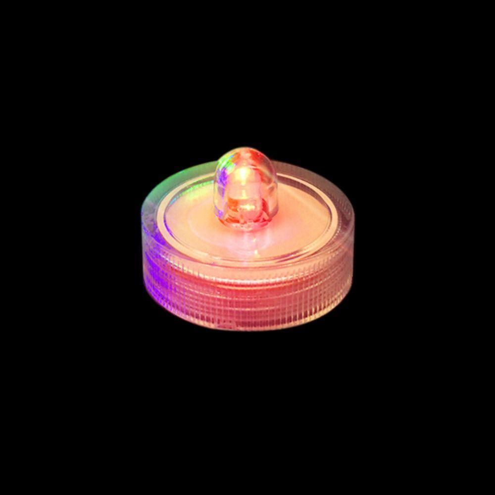 Mini Underwater LED Candle Lamp Waterproof Submersible Mini LED Lights  Fish Tank