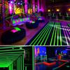 Adhesive Tape Under UV Black Light Fluorescent Neon Gaffer Blacklight Reactive Masking Cloth Party Stages Photography 5pcsPinstriping Tape 3
