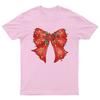 Christmas Bow Festive Holiday TShirt Unisex Gift Retro Seasonal Funny Xmas