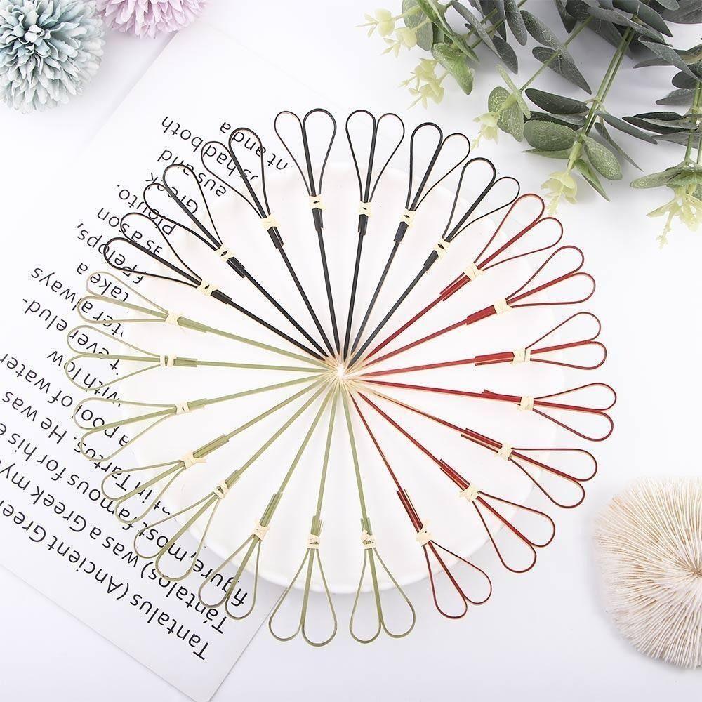 Eco-friendly Skewer Sticks Picks 100Pcs/bag Toothpick New Bamboo Cocktail