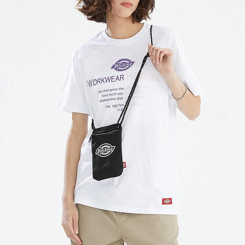 New Dickies Polyester Shoulder Bag, Crossbody Bag Unisex Black DK010518